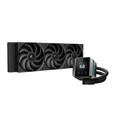 Dissipatore CPU a Liquido DeepCool MYSTIQUE 360mm LCD Nero