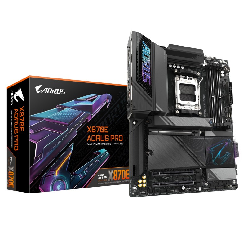 Scheda Madre GIGABYTE X870E AORUS PRO AMD X870E Socket AM5 DDR5