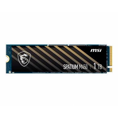 SSD MSI SPATIUM M450 PCIe 4.0 NVMe M.2 1TB PCI Express 4.0 3D NAND