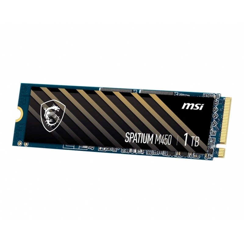 SSD MSI SPATIUM M450 PCIe 4.0 NVMe M.2 1TB PCI Express 4.0 3D NAND