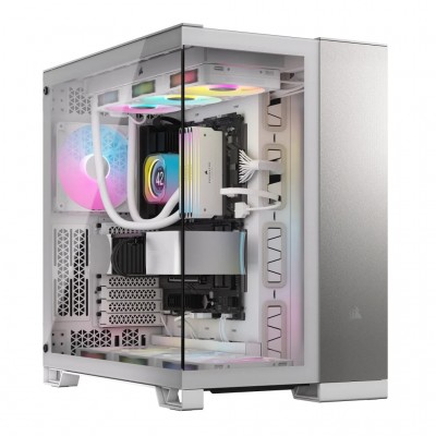 Corsair CC-9011285-WW computer case Midi Tower Grigio, Bianco