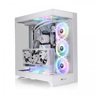 Thermaltake CTE E550 TG Midi Tower Bianco