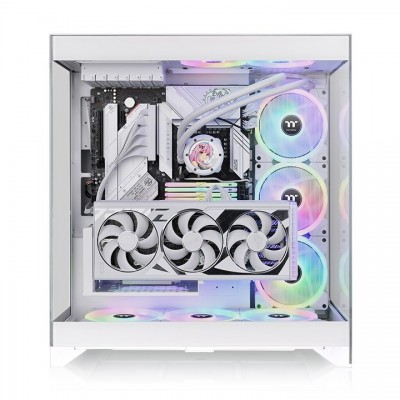 Thermaltake CTE E550 TG Midi Tower Bianco