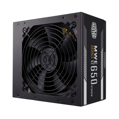 Cooler Master MWE 650 Bronze 230V V2 alimentatore per computer 650 W 24-pin ATX ATX Nero