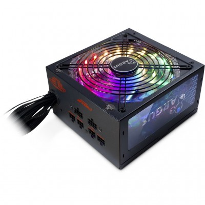 Inter-Tech Argus RGB-650W CM II alimentatore per computer 20+4 pin ATX ATX Nero