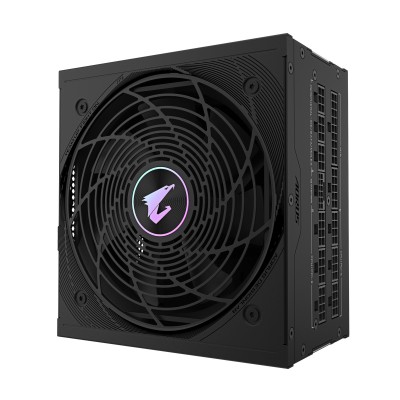 GIGABYTE AORUS ELITE P850W Alimentatore - PCIe 5.0, 80 PLUS Platinum, Design completamente modulare, Ventola da 120 mm,