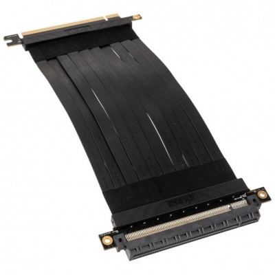 Cavo Riser Pcie PCIe 3.0 16x Akasa RISER BLACK X2 Premium Riser cable 20CM 180° PCIe 3.0 x16 Female 180° PCIe 3.0 x16 Male