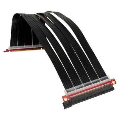 Cavo Riser Pcie 3.0 16x Silverstone SST-RC04B-400 40mm Nero