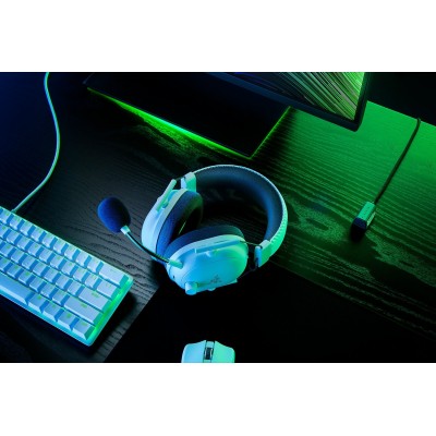 Headset Razer BlackShark V2 Pro Auricolare Wireless Bianco