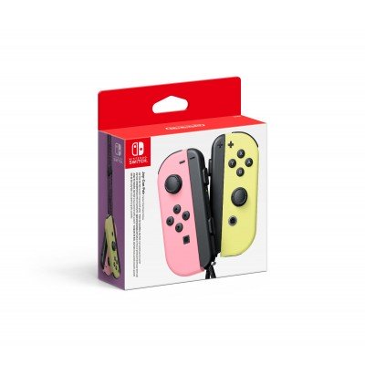 Nintendo Switch Set da due Joy-Con Rosa Pastello Giallo pastello