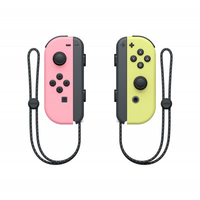 Nintendo Switch Set da due Joy-Con Rosa Pastello Giallo pastello