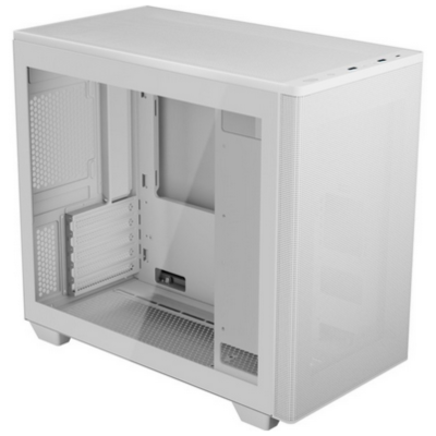 Case Aerocool Stormfront Mini-G-WT-v1 Mini Tower Vetro Temperato Bianco