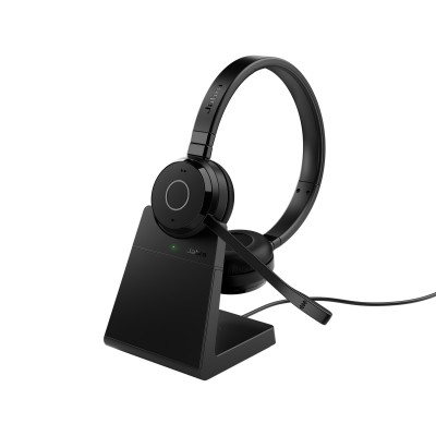 Headset Jabra Evolve 65 TE USB tipo A Bluetooth Nero