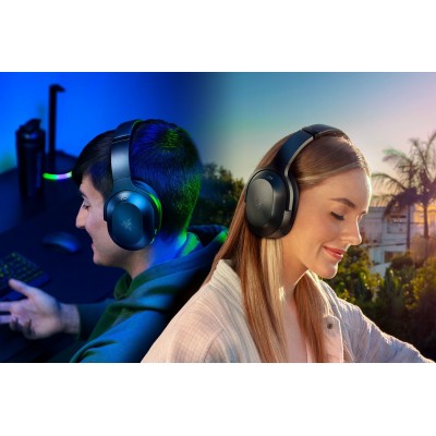 Headset Razer Barracuda Pro USB tipo-C Bluetooth Nero