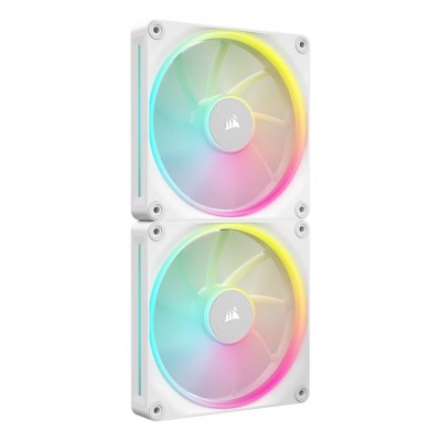 Ventole Corsair iCUE Link LX140 RGB PWM 140mm Kit da 2 Bianco