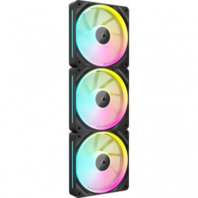 Ventole Corsair iCUE Link LX120 RGB 120mm Kit Da 3 Nero