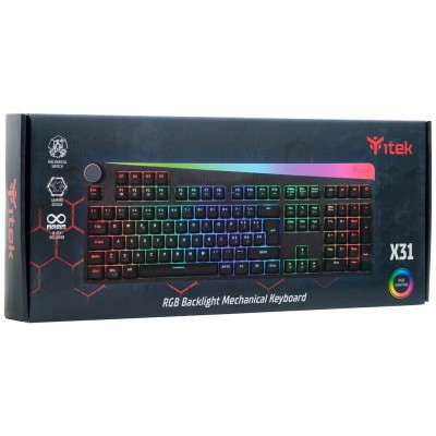 Tastiera itek X31 Gaming USB Italiano Nero