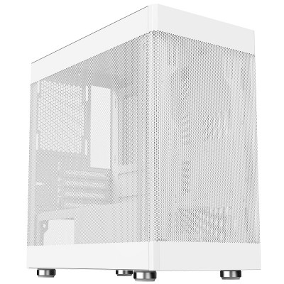 Case Itek PROMESH 35W Gaming Office Mini Tower White Edition