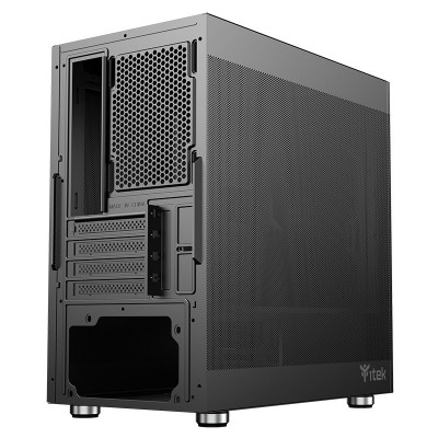 Case Itek PROMESH 35B Gaming Office Mini Tower Nero