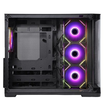 Case Itek DARK CAVE CURVED Midi Tower Nero