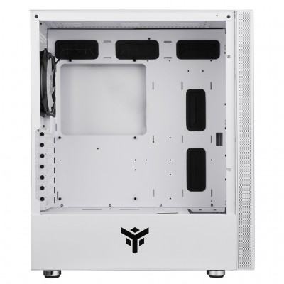 Case Itek VERTIBRA S210W Gaming Midi Tower ARGB White Edition