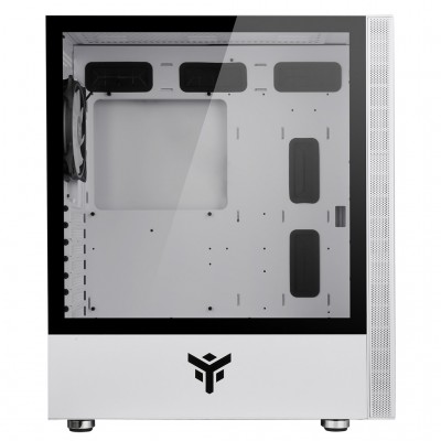 Case Itek VERTIBRA S210W Gaming Midi Tower ARGB White Edition