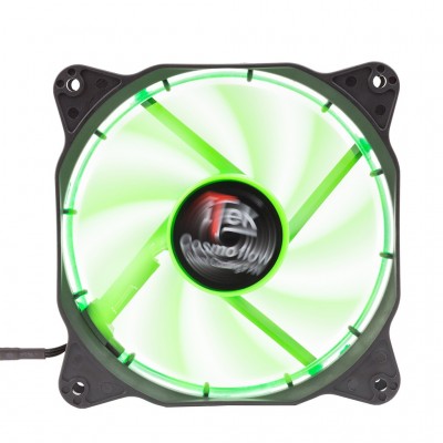 Ventola Itek Cosmo Flow 12cm LED Verde Circolare