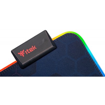 Tappetino per Mouse Itek RGB E1 Materiale Premium RGB 800x300x3mm