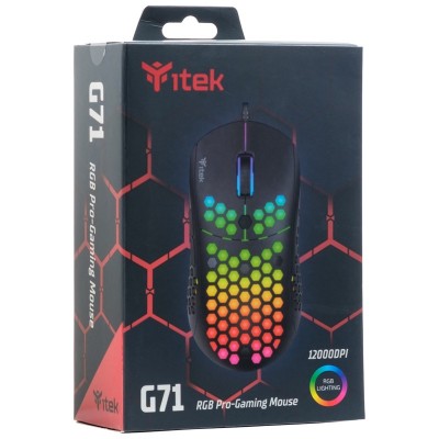 Mouse Gaming itek G71 12000DPI RGB