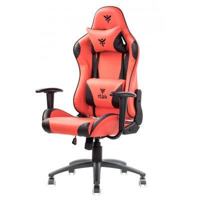 Sedia Gaming itek Chair PLAYCOM PM20 PVC Rosso Nero