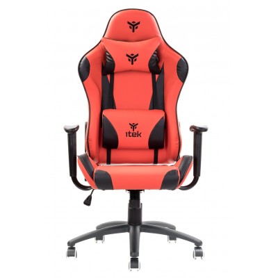 Sedia Gaming itek Chair PLAYCOM PM20 PVC Rosso Nero