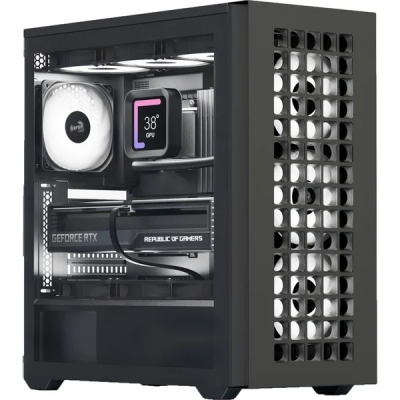 Case Aerocool B502A Midi Tower Nero