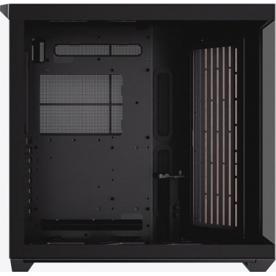 Case APNX V1-W-BK-v1 Midi Tower Vetro Temperato Nero