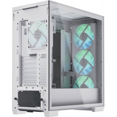 Case APNX C1-R-WT-v3 Midi Tower Vetro Temperato Bianco