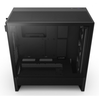 Case NZXT H5 Flow RGB (2024) Midi Tower Vetro Temperato Nero