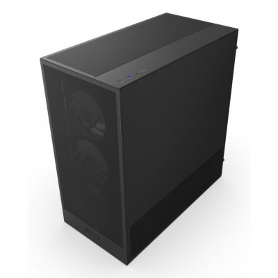 Case NZXT H5 Flow RGB (2024) Midi Tower Vetro Temperato Nero