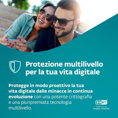 Licenza Antivirus Antispyware ESET SLIMBOX NOD32 - 1 Anno 2 Utenti