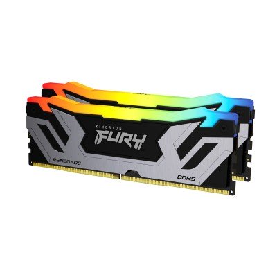 Ram Kingston Fury Renegade DDR5 48GB (2x24) 8400MHz CL40 XMP 3.0 RGB Grigio