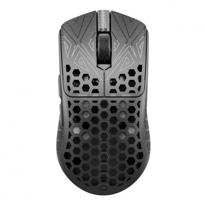 Mouse Da Gaming Vancer Akitsu Fibra Di Carbonio Nero Wireless