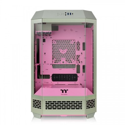 Case Thermaltake The Tower 300 Mini Tower Verde Chiaro Rosa