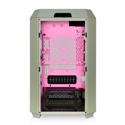 Case Thermaltake The Tower 300 Mini Tower Verde Chiaro Rosa