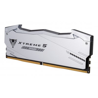 Ram Patriot Viper Extreme 5MPower DDR5 6000Mhz (2x24) 48GB RGB Bianco XMP EXPO CL30