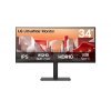 Monitor LG 34BA75QE-B.AEU 34'' Nero UWQHD IPS Curvo HDR