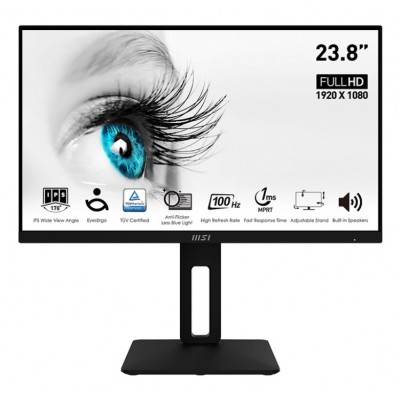 Monitor MSI PRO MP242APDE 24'' FullHD IPS LED Nero