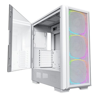 Case Montech Midi Tower SKY TWO GX Vetro Temperato Bianco