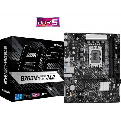 Scheda Madre ASROCK B760M-H2 M.2 Socket 1700