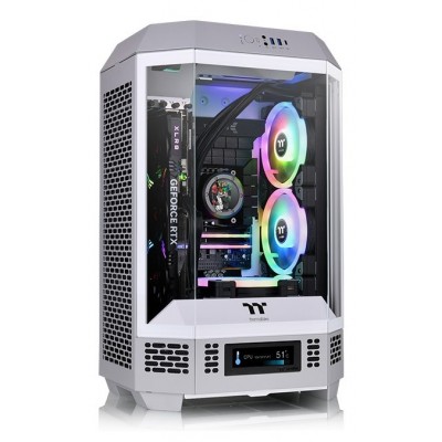 Case Thermaltake The Tower 300 Mini Tower Vetro Temperato Grigio Chiaro