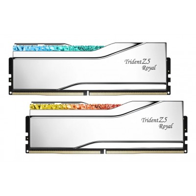 Ram G.Skill Trident Z5 Royale DDR5 6400Mhz (2x16) 32GB argento XMP CL30