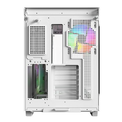 Case Montech KING 65 PRO Midi Tower Vetro Temperato Bianco