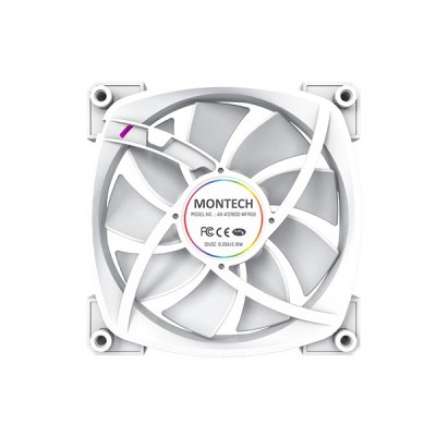 Ventola Montech AX120 PWM ARGB 120 mm bianca